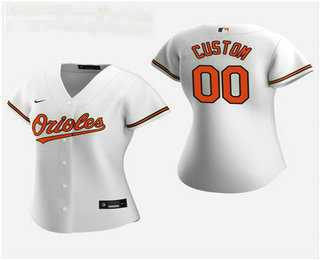 Women Customized Baltimore Orioles 2020 White Home Nike Jersey,We sell and wholesale Women Customized Baltimore Orioles 2020 White Home Nike Jersey on line form chian!